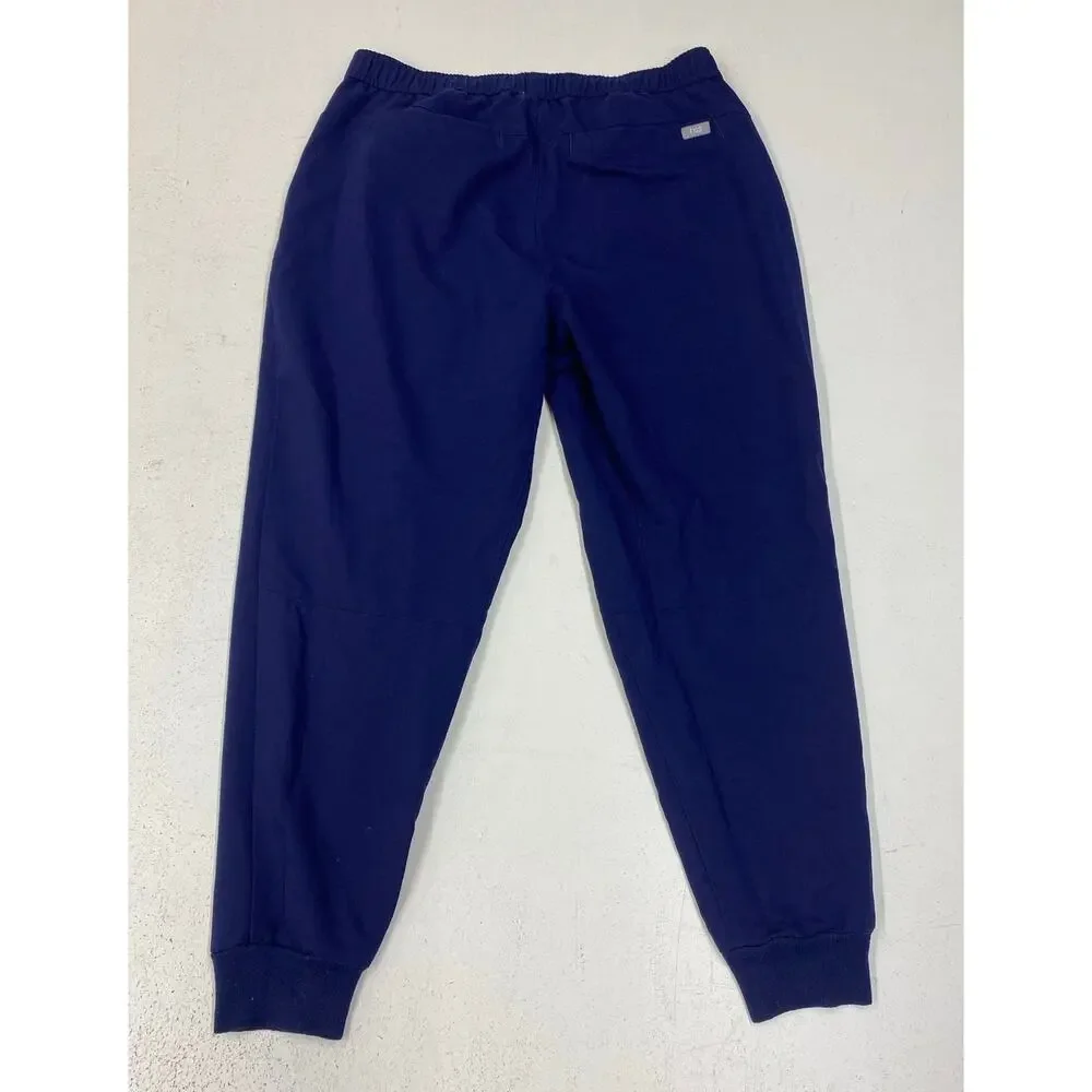 Men Figs 2-piece Chisec Top Tansen Jogger navy blue suit scrubs set, L